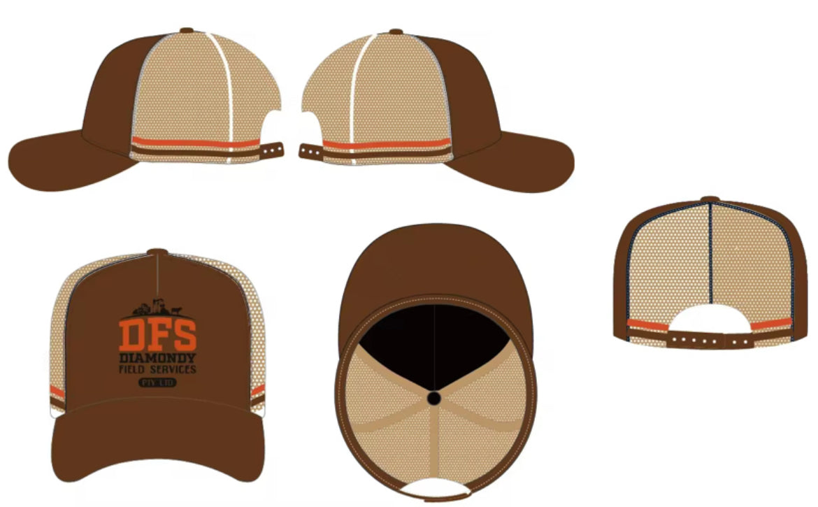 100 Custom Trucker Caps