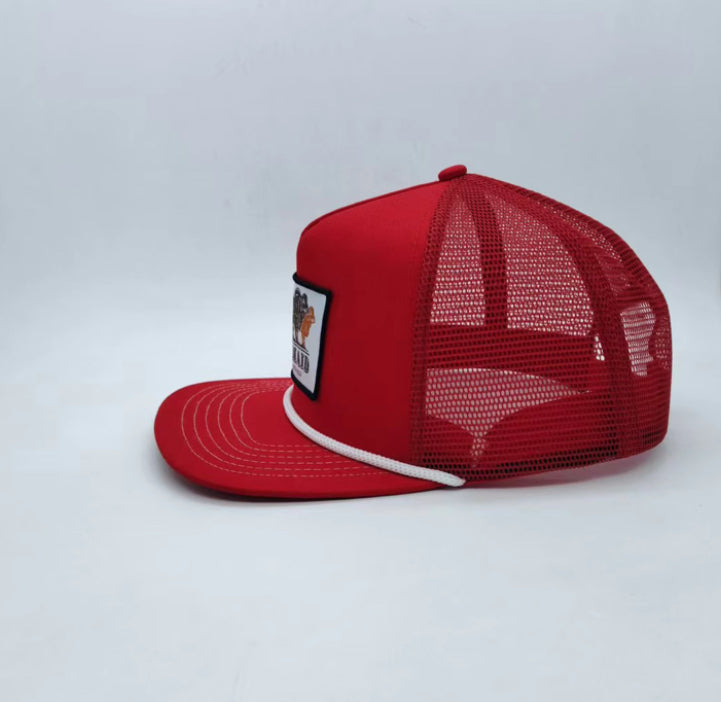 2nd Release The Maid Co. Flat Cap Red PRE ORDER