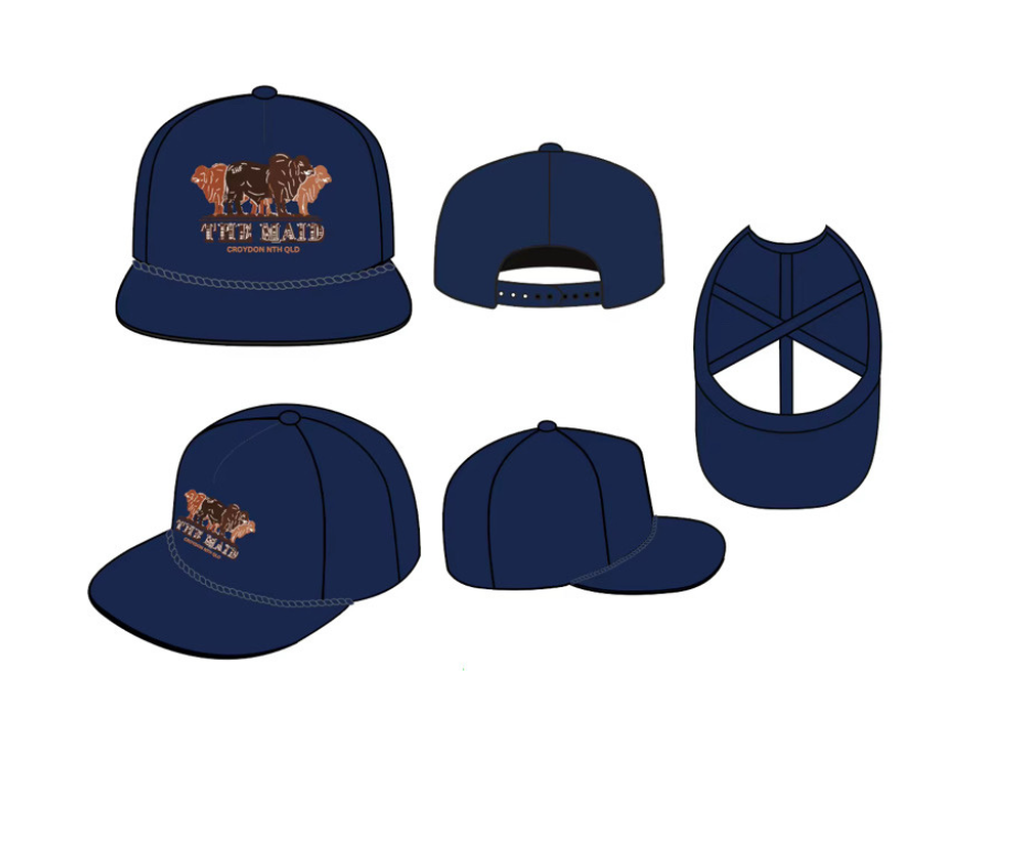 2nd Release The Maid Co. Flat Cap NAVY - PRE ORDER