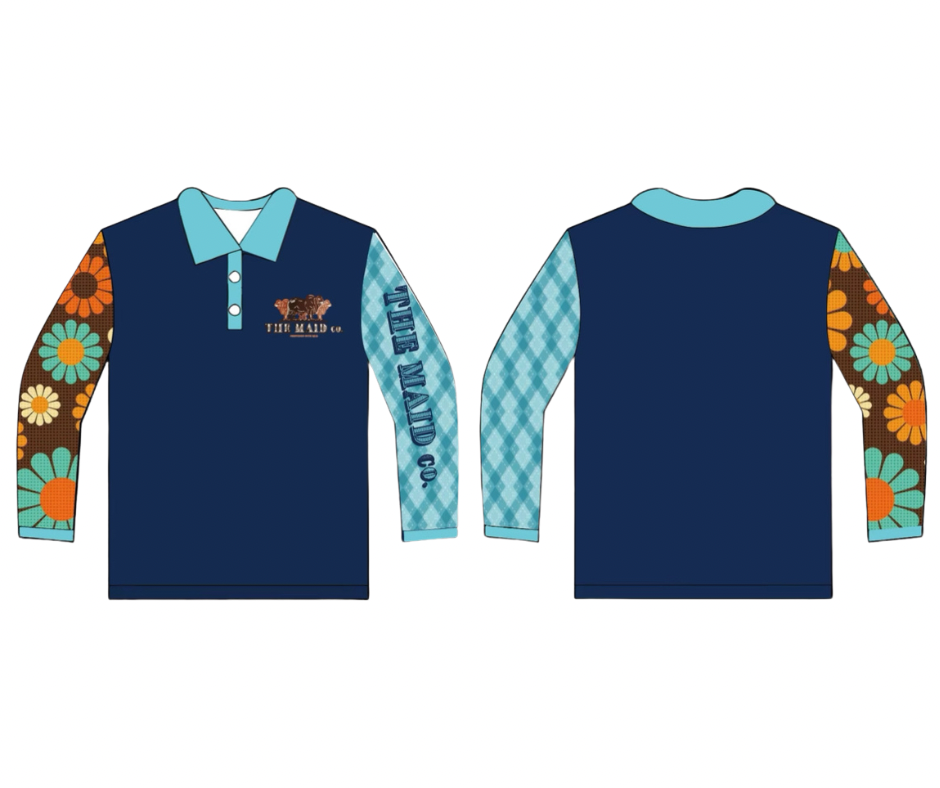 Retro The Maid Fishing Shirt