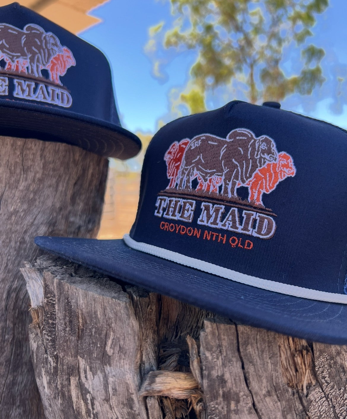 The Maid Navy Flat Cap